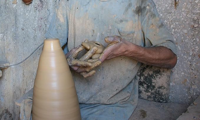 Biblical Herodian Clay Oil Lamp with Bethlehem Olive Oil - Authentic Holy Land Replica with Gift Bag & Certificate of Authenticity - Handmade Christian & Judaica Faith Gift