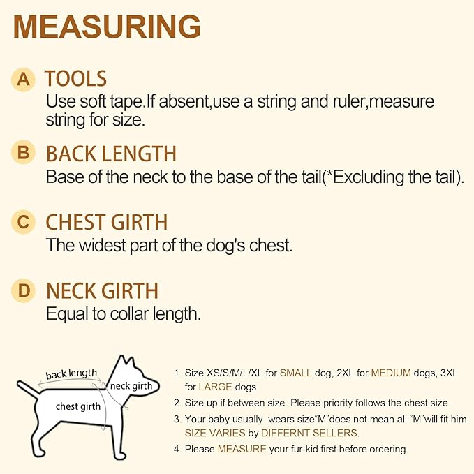 XPUDAC 4 Pack Dog Pajamas for Small Dogs, Puppy Clothes for Boy Girl Strechy Soft Pet Jumpsuit, Cat Onesie (X-Large)