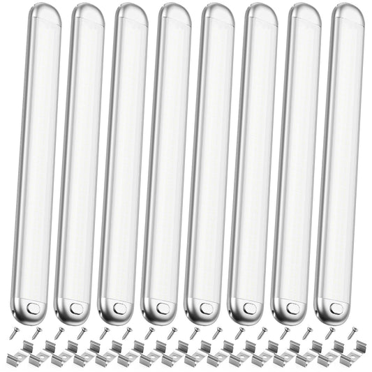 SEALIGHT 12V LED Interior Light Bar 1500LM 8W White Aluminum (Pack of 8)