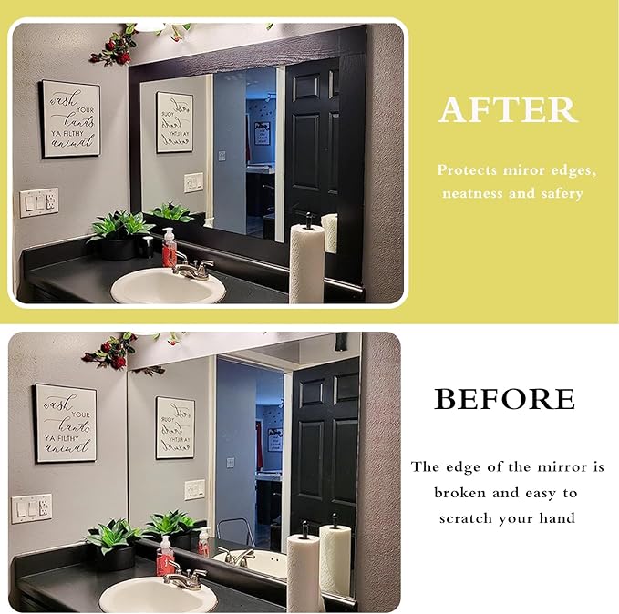 10M Black Wood Grain Removable PVC Waterproof Border Wall Decor Removable Self Adhesive Kitchen Bathroom Tiles Sticker Wallpaper 4.2x390 (4inch)