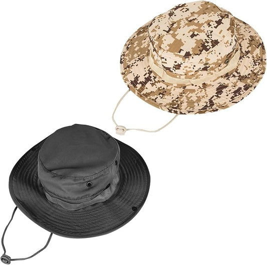 Sun Hats for Men Women Bucket Hat UPF 50+ Boonie Hat Foldable UV Protection Hiking Beach Fishing Summer Safari