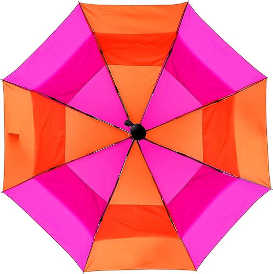 WOLNOS Umbrella Windproof Travel for Rain - Easy Auto Open Close, Durable & Compact Umbrellas, Waterproof Canopy - Backpack, Purse, Portable Umbrella for Travel