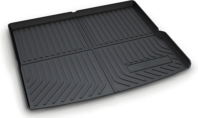 X1 Cargo Mat - All-Weather Cargo Liner Compatible with BMW X1 2016-2022/2023-2025 Without Optional Reclingning Rear Seat Adjustment，3D Waterproof Non-Slip Durable Custom Fit Trunk Tray Floor Mat