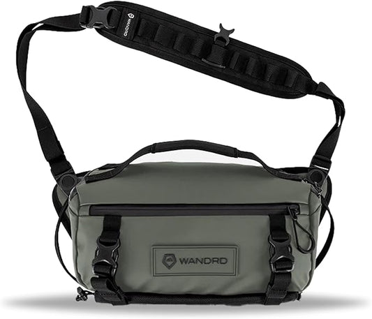 WANDRD ROGUE V1 6L Sling: Compact Camera Sling and Crossbody Bag with Fast Access, 3-Way Carry– Lightweight Everyday Bag Great for Travel, Photography, and Daily Use (Wasatch Green)