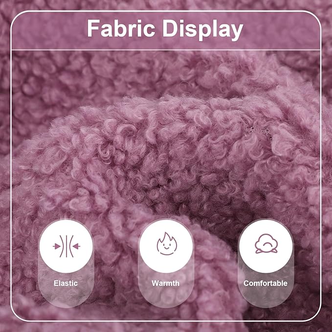 Dog Sweaters for Small Dogs Winter Dog Pajamas Sized Dogs Boy Girl Fleece Pet Clothes Puppy Outfit 4 Legs Jumpsuits for Chihuahua Yorkie Cat Apparel, Purple, M