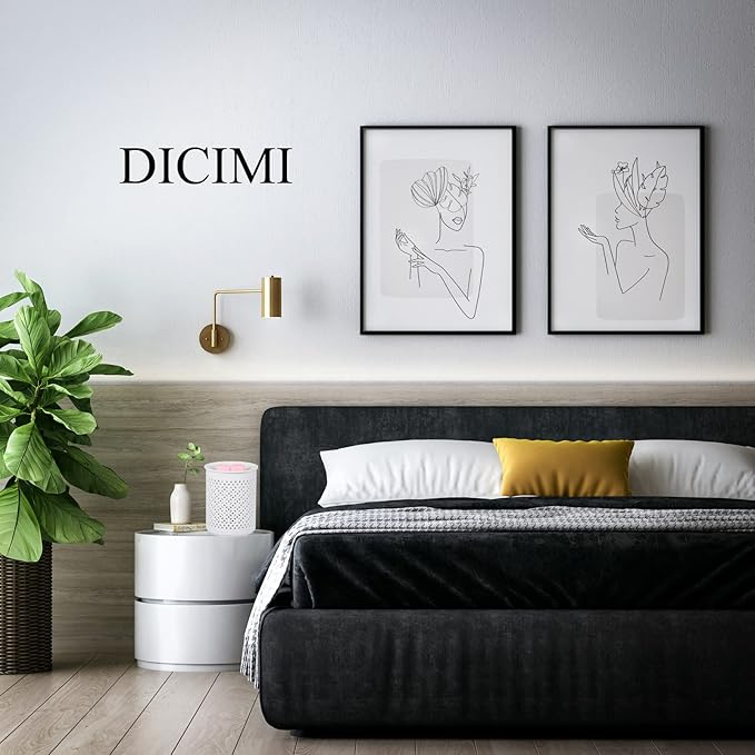 Dicimi Ceramic Electric Wax Melt Warmer Wax Warmer for Scented Wax Wax Burner Melter Oil Burner Wax Warmers for Home Office Bedroom Living Room Present & Decor