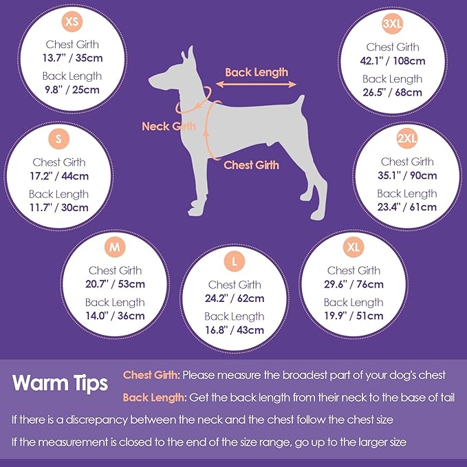 SUNFURA Small Dog Coat with Harness Built in, Warm Dog Jacket Winter with Zipper On Back, Waterproof Pet Snow Jacket Snowsuit Pet Sweater Clothes for Schnauzer, Yorkshire Terrier, Hot Pink S