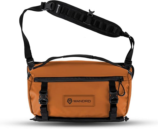 WANDRD ROGUE V1 9L Sling: Compact Camera Sling and Crossbody Bag with Fast Access, 3-Way Carry– Lightweight Everyday Bag Great for Travel, Photography, and Daily Use (Sedona Orange)