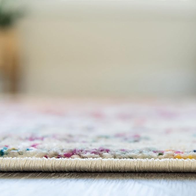 Rugs.com Arlington Collection Rug – 9' x 12' Multi Medium-Pile Rug Perfect for Living Rooms, Large Dining Rooms, Open Floorplans