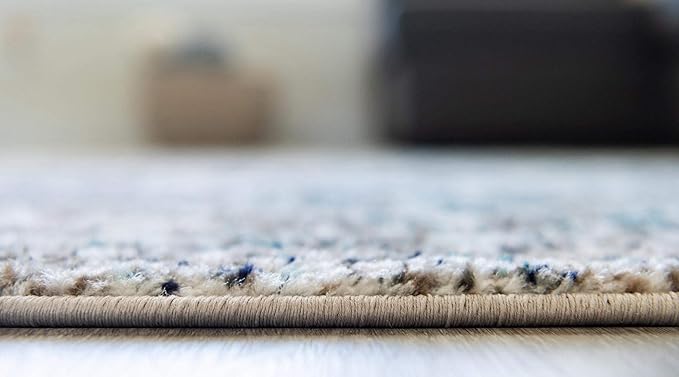 Rugs.com Arlington Collection Rug – 6' x 9' Grey Medium-Pile Rug Perfect for Living Rooms, Large Dining Rooms, Open Floorplans