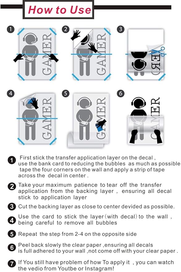120pcs Modern Line Wall Stickers Boho Nursery Kids Living Room Scandinavian Home Décor Self-Adhesive Murals Vinyo DIY Gift YT5037 (Black)