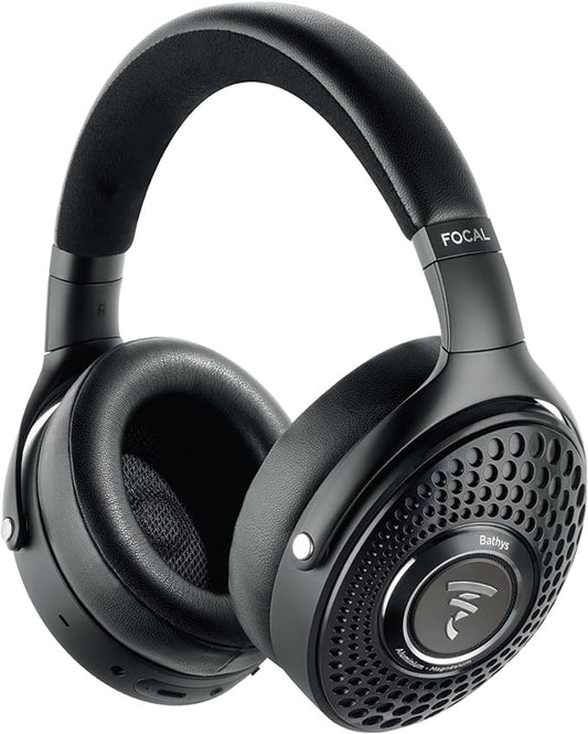 Focal BATHYS Over Ear HiFi Bluetooth Wireless Headphones with ANC (Black Stealth)
