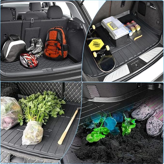 Trax Cargo Liner - All-Weather 3D Custom-Fit Waterproof Compatible with Chevy Trax 2024-2025 & 2024 2025 Buick Envista Models Non-Slip Durable Odorless TPO Trunk Tray Floor Mat with High-Raised Lip
