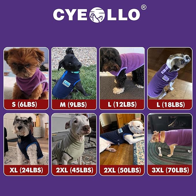 cyeollo Dog Sweaters for Small Dogs, Turtleneck Fleece Christmas Dog Sweater Stretchy Pullover Dogs Jacket Vest Lightweight Soft Warm Winter Pet Clothes Boy Girl, Red M