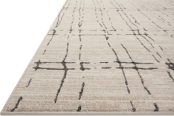 Loloi Darby Collection DAR-06 Sand/Dk. Grey 7'-10" x 10' Area Rug