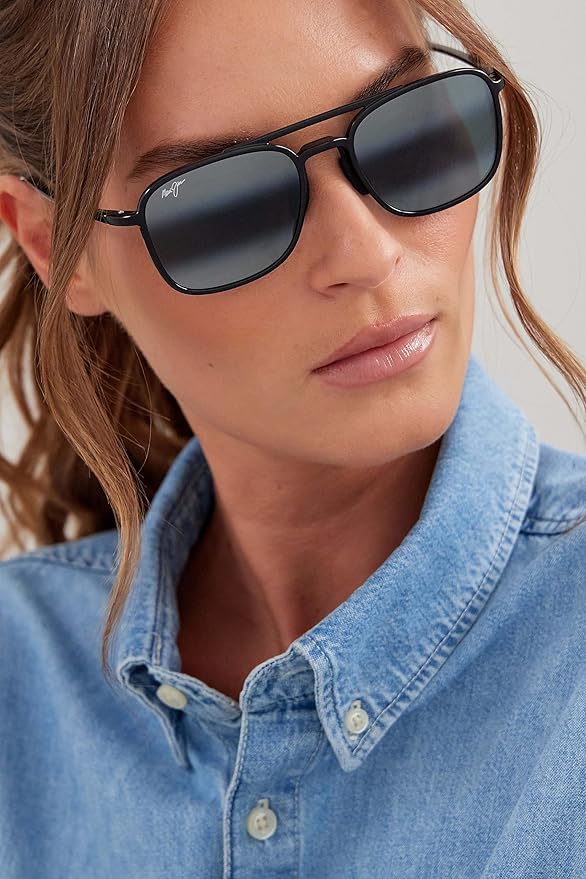 Maui Jim Polarized Men's and Women's Keokea Aviator Sunglasses