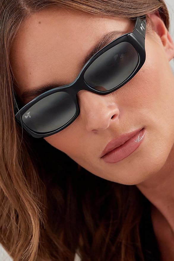 Maui Jim Polarized Women's Punchbowl Rectangular Sunglasses