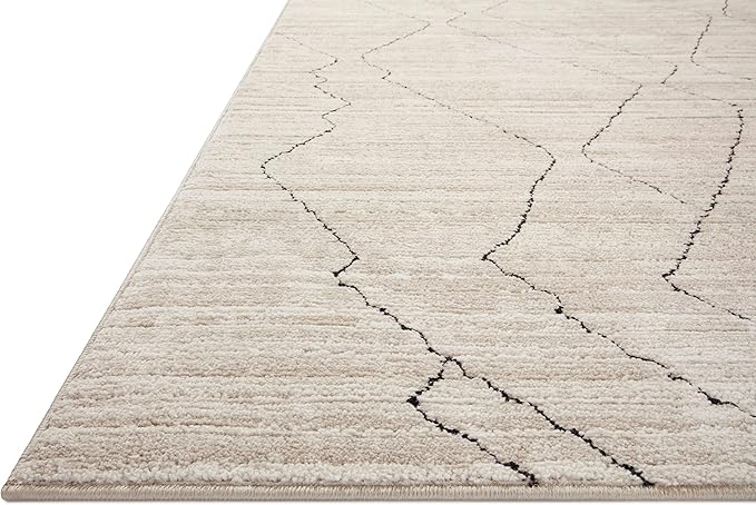 Loloi Darby Collection DAR-03 Sand/Charcoal 9'-2" x 13' Area Rug