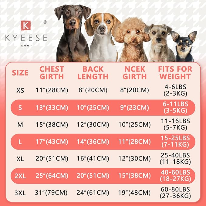 KYEESE Dog Pajamas Striped Clothes Pet PJS Lightweight Doggie Jammies 4 Legs Outfit Soft Dog Pajamas Cozy Pet Clothes Onesie Comfortable PJS for Medium Dogs Doggie Onesie,Purple Striped, XX-Large