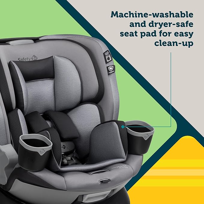 Safety 1st Turn and Go DLX 360° Rotating Convertible Car Seat in High Street