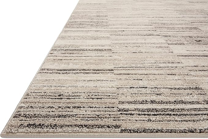 Loloi Darby Collection DAR-01 Charcoal/Sand 9'-2" x 13' Area Rug