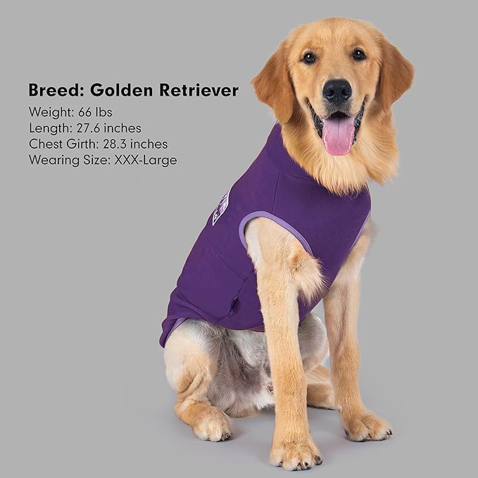 cyeollo Small Dog Sweater, Stretchy Soft Fleece Sweater Pullover Dog Vest Lightweight Turtleneck Warm Winter Doggie Clothes for Puppy Cats Apparel, Purple S