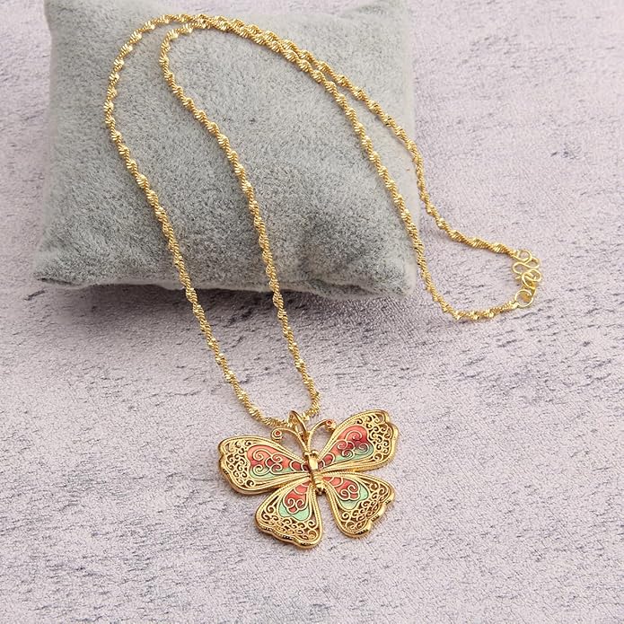Leather Necklace for Women Boho Choker Necklace Long Cord Leather Pendant Bohemian Neckalce Vintage Alloy Pendant Leather Rope Necklace Wooden Necklaces for Women