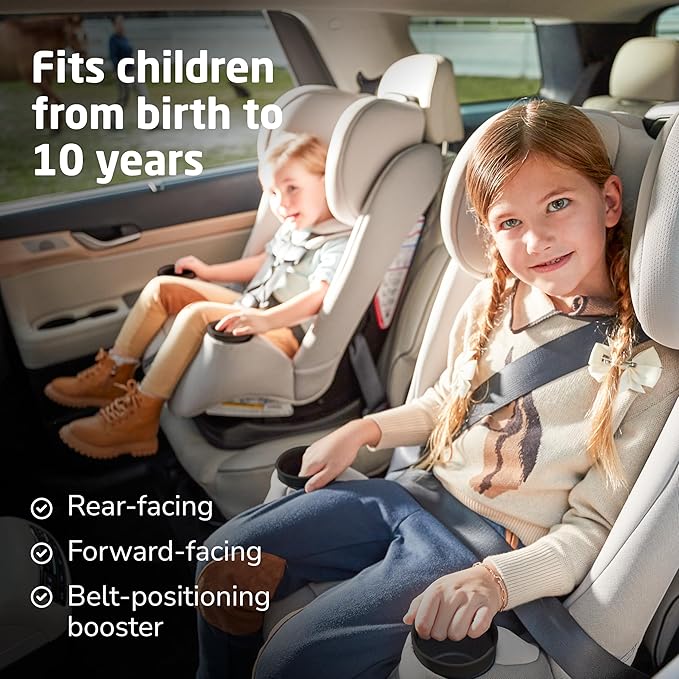 Maxi-COSI Pria 3-in-1 Convertible Car Seat, Infant to Toddler Car Seat, Easy-Install Harness, Machine-Washable Cover, 5-100 lbs, Seafaring