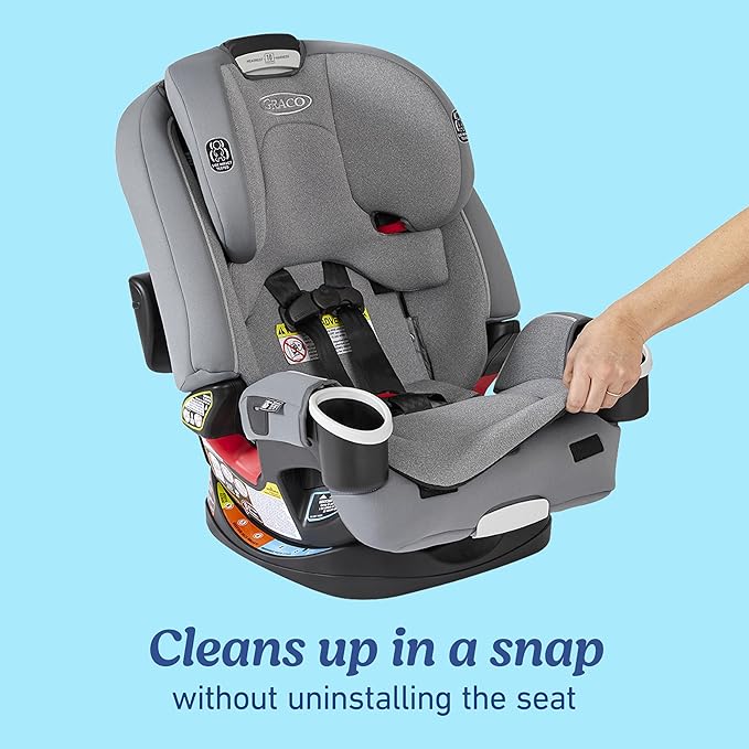 Graco 4Ever DLX 4-in-1, 10 Years Use Infant to Toddler Car Seat, Maddox, Includes Rear Facing, Forward Facing, Highback Booster & Backless Booster Seat Options