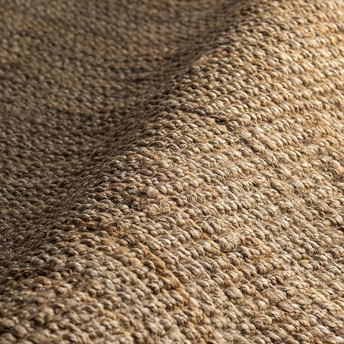 Nuloom Daniela Natural, 2' x 3', Handmade, Jute, Tassel, Soft and Textured, High Traffic, Stain Resistant, Easy Clean, Durable Area Rug for Bedroom, Living Room, Dining Space, Foyer, Entryway