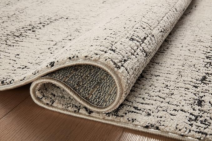Loloi Darby Collection DAR-02 Oatmeal/Charcoal 7'-10" x 10' Area Rug