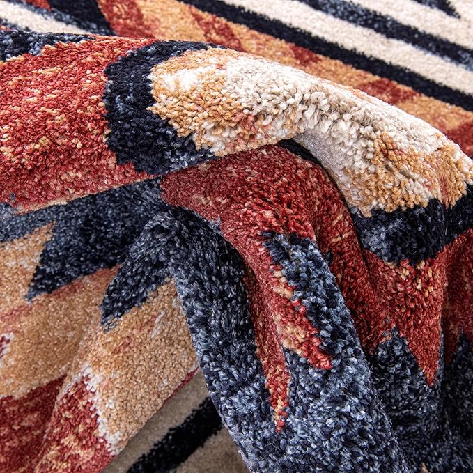 Well Woven Tulsa Lea Cream Traditional Southwestern Tribal 3x5 (3'11" x 5'3") Area Rug