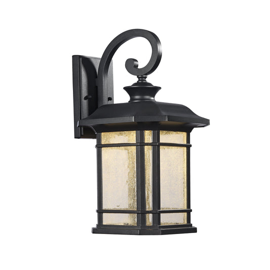 Chloe Lighting Transitional LED Outdoor Wall Sconce, 17in Height, Black, Model CH22L21BK17-OD1, Size 17 x 9.5 x 10.5