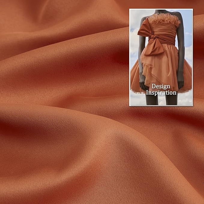 DUALIFE 96 Inch Curtains for Living Room Burnt Orange Rust Curtains for Bedroom Thermal Insulated Grommet Window Treatment Panels 52 x 96 Inch Length