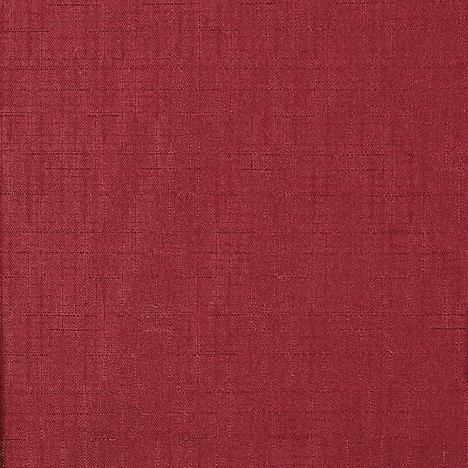 ECLIPSE Kendall Modern Blackout Thermal Rod Pocket Window Curtain for Bedroom or Living Room (1 Panel), 42" x 84", Ruby