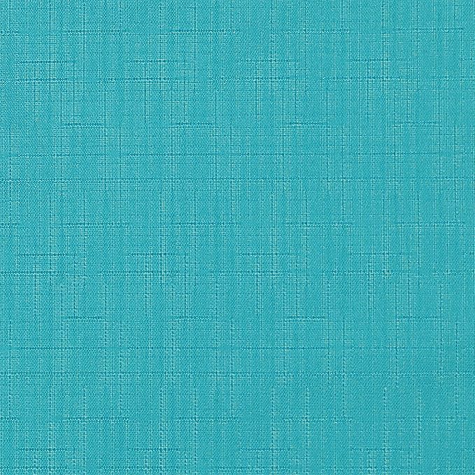 ECLIPSE Kendall Modern Blackout Thermal Rod Pocket Window Curtain for Bedroom or Living Room (1 Panel), 42" x 95", Turquoise
