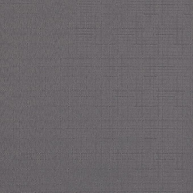 ECLIPSE Kendall Modern Blackout Thermal Rod Pocket Window Curtain for Bedroom or Living Room (1 Panel), 42" x 54", Charcoal